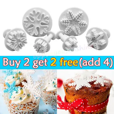 DIY Cookie Fondant Cake Plunger Sugarcraft Icing Cake·Cutter Decorating.Mold Set • £3.99