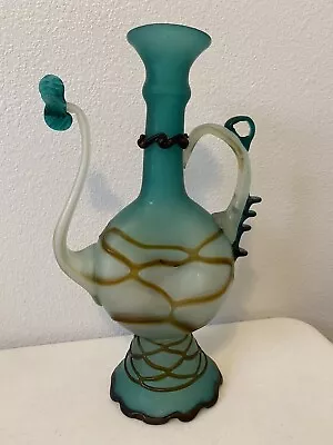 Venetian Genuine Antique Art Glass Pitcher • $239