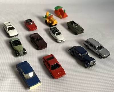 Miniature Cars Wiking Praline Bruder Plastic Vintage • £9