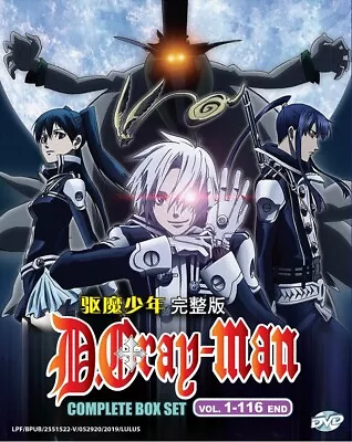 DVD Anime D.Gray-Man Complete TV Series (1-116 End) +Hallow English Audio Dub • $31.90