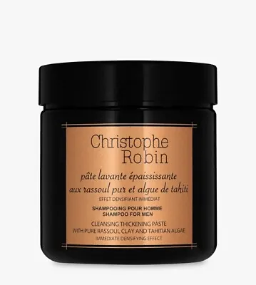Christophe Robin Cleansing Thickening Paste For Men 250ml -shampoo • £15.99