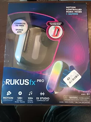 New RUKUSfx Pro Motion Controlled Music Mixer Plus Gaming Ages 6+ Sealed Box • $30