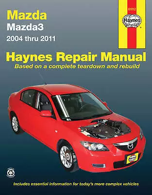 Mazda3 Repair Service Workshop Manual Haynes Chilton 2004 Thru 2011 • $31.50