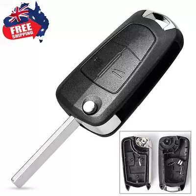 For Holden Remote Flip Car Key Shell Case Astra Key Barina Combo 2Button • $12.49