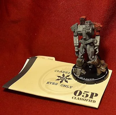 MechWarrior Miniature Death From Above Jing Smith Thunderbolt Unique #119 W/card • $11.24