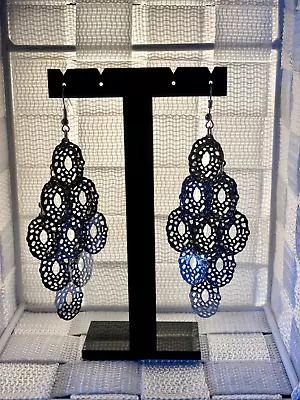 Gorgeous Silver Chandelier Fashion Earrings • £4.49