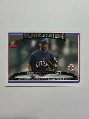 Torii Hunter 2006 Topps Baseball Card # 248 E5007 • $1.49