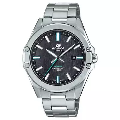 Casio Edifice Sapphire Crystal Stainless Steel Slim Watch EFR-S107D-1A RRP $269 • $193.50