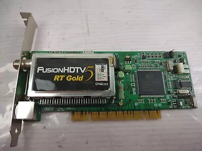 DVICO Fusion HDTV5 RT Gold PCI Tuner Card ATSC QAM • $84.95