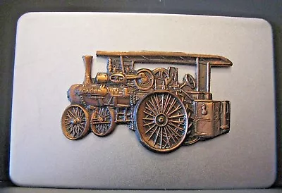 J I Case Corporation 36 60 65 STEAM Traction Engine Tractor Belt Buckle Vintage • $12.50