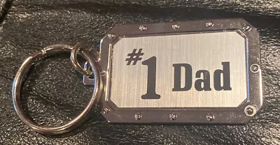 #1 Number One Dad Keychain FREE SHIPPING!!! • $8.99