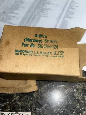 McDonnell & Miller 3 Wire Mercury Switch SA-150-124 NOS • $159.99