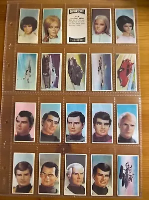 Edward Sharp Trade Cards: Captain Scarlet Full Set In Sleeves Gerry Anderson • £95