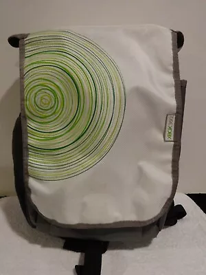 $19.99 • Buy NEW XBOX 360 System Games Accessories Gray/White Travel Bag Backpack Laptop Bag