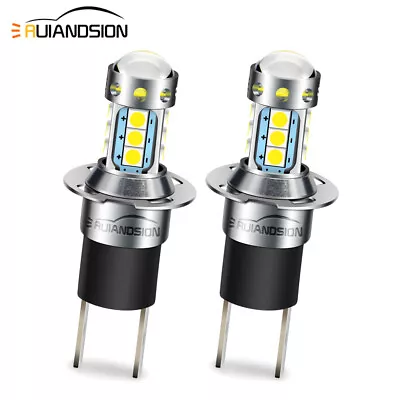 H3C 64146BC LED Car Fog Light Front Driving Bulb White/ Yellow 12-24V 2835 14SMD • $29.69