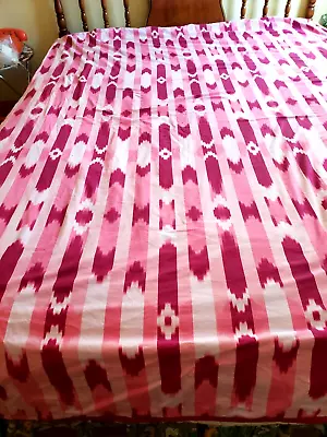 Victoria's Secret PINK HTF Reversible Magenta/White Duvet Cover&Sheet Set-Twin • $99.99