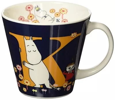 ???? Moomin Valley Porcelain Initial Mug Cup â€˜Kâ€™ Yamaka Japan • $22.27