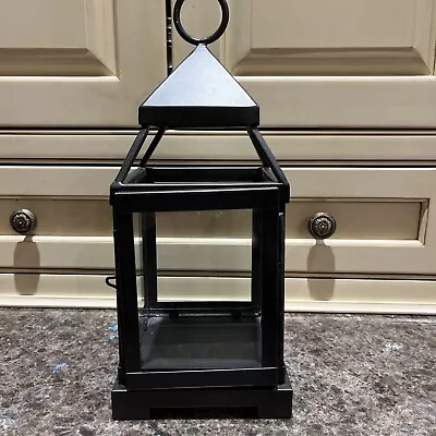 Pottery Barn Malta Bronze Lantern 12.5”H X 5.25”W $34 Excellent Condition • $25