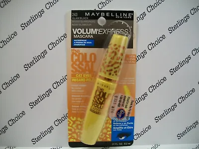 Maybelline Volum' Express Colossal Cat Eyes Waterproof Mascara #243 Glam Black • $9.99