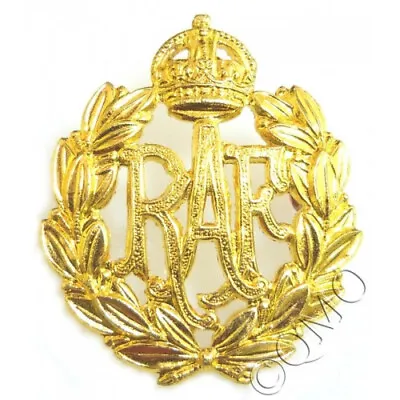 Raf Royal Air Force Genuine Qms Overstock Veterans Cap Badge • £8.99