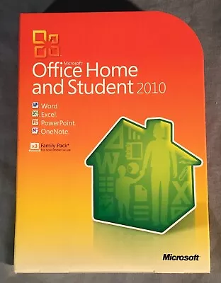 Microsoft Office Home And Student 2010 Super Clean • $14.99