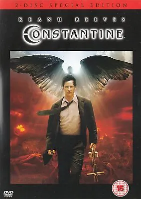 Constantine (2-disc DVD 2005) Keanu Reeves Rachel Weisz Tilda Swinton • £3.99