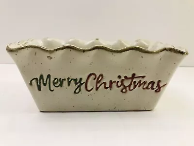Mud Pie MERRY CHRISTMAS Stoneware 🎄 • $4