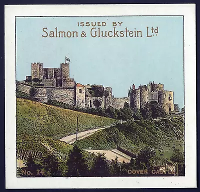 Salmon & Gluckstein - Castles Abbeys & Houses (red) - #14 Dover Castle • £26.50