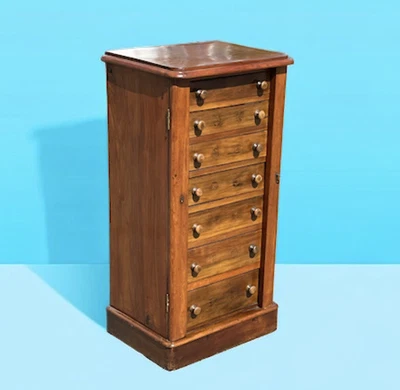 £650 • Buy Victorian Mahogany Wellington Chest. 7 Drawers, Great Collectors Drawers.