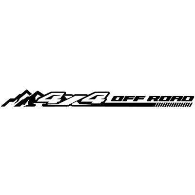 Car Decals Racing Stripes 4x4 Off Road Mountain Range Graphic Vinyl Stickers PVC • $14.30