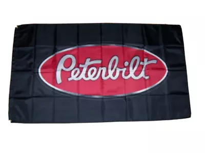 Peterbilt 3'x5' Flag Banner Semi Truck 18 Wheeler Mack Trucks Shop Fast Shipping • $13.94