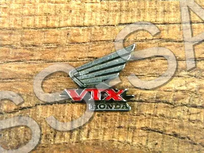 HONDA VTX VEST PIN LAPEL HAT BADGE MOTORCYCLES ~1  X 7/8  TOURER CRUISER V-TWIN • $12