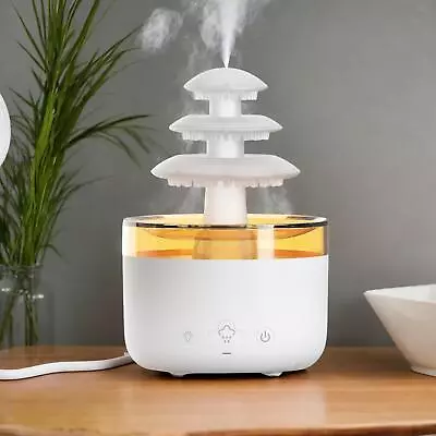 Simulation Rain Diffuser Humidifier Essential Oil Diffuser For Home Yoga SPA • $64.04