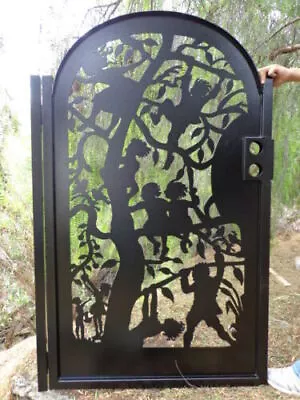 Metal Art Gate Children Pedestrian Garden Walk Thru Entry_36x60 • $1349