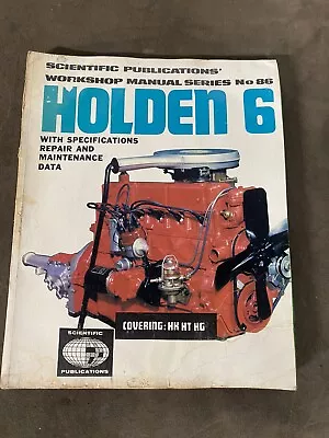 Holden 6 Workshop Manual  • $15