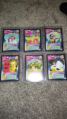 My Little Pony Foil Card Set F29-F34 Series 1 Discord Spirit Of Disharmony • $15.50