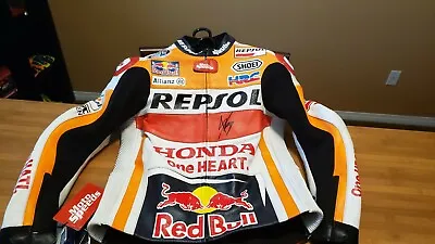 Marc Marquez Autographed Repsol Honda Riding Jacket  • $1250