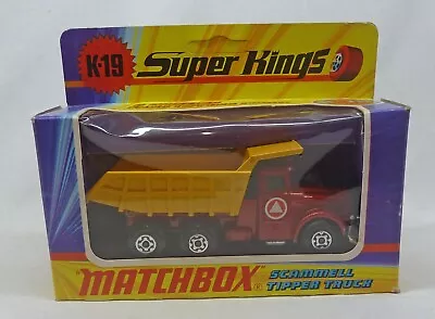 Matchbox Super Kings K-19 Scammell Tipper Truck • £4.82