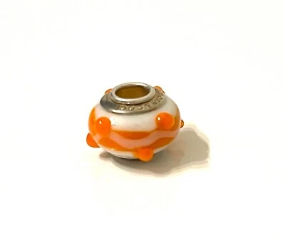 £10.65 • Buy Amore & Baci Italy 925 Sterling Silver 13 Mm Bead Bracelet Charm