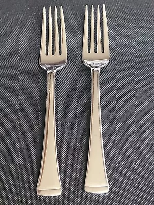 Mikasa Contempo Modern Stainless Flatware Lot (2) Forks ~Preowned • $10.50