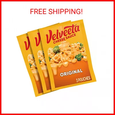 Velveeta Original Cheese Sauce (4 Oz Pouches 3 Count) • $8.01