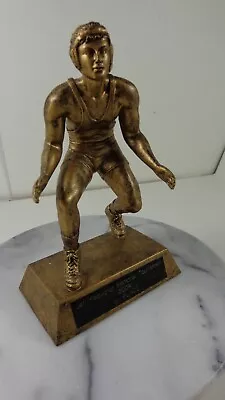 Wrestler Trophy 1ST PLACE - Sculpture JEFF PEQUIGNOT MEMORIAL  • $13.95