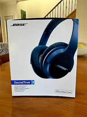 Bose SoundTrue Around-Ear Wired 3.5mm Headphones II - Navy Blue ‘As New’! • $69.99