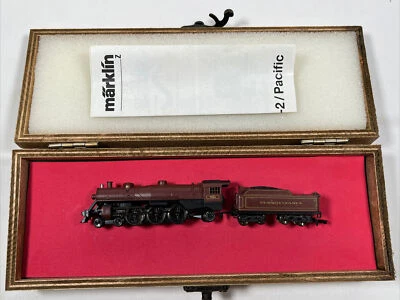 $169 • Buy Z Scale Marklin 8882 4-6-2 PENNSYLVANALocomotive & Tender No Caboose +Box TESTED