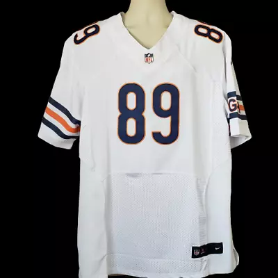Mens Nike Mike Ditka #89 Football Jersey Size 52 Chicago Bears White V Neck  • $80.99