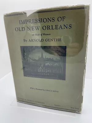 Impressions Of Old New Orleans 1926  SIGNED • $540