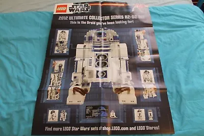 Star Wars Lego 10225 UCS R2-D2 Promo Poster NEW Limited Edition 20398 Worldwide • $17.41