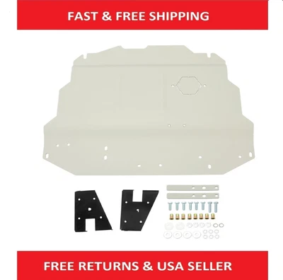 $218.60 • Buy Aluminum Skid Plate Belly Pan For 99-10 VW Volkswagen Golf Jetta MK4 New Beetle