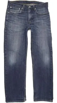 Levi's 751 Men Blue Straight Regular Stretch Jeans W32 L29 (94152) • £15.99