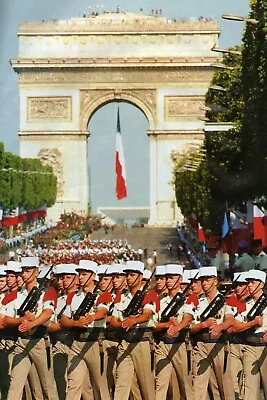 Militaria - Parade Of The Foreign Legion In Paris On July 14  • $1.81